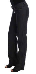 Dunkelblaue Baumwoll-Jeans im Classic Fit