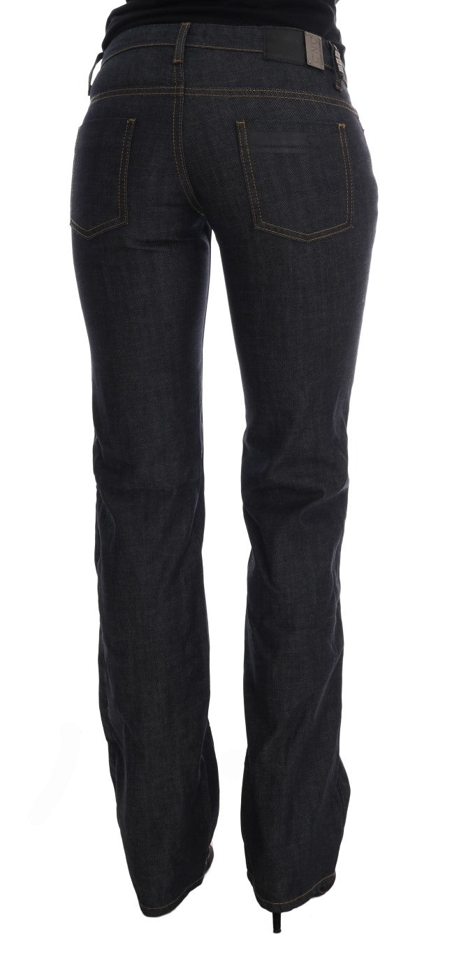 Dunkelblaue Baumwoll-Jeans im Classic Fit