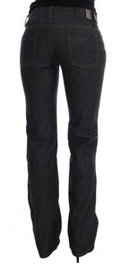 Dunkelblaue Baumwoll-Jeans im Classic Fit