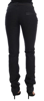 Blue Cotton Stretch Slim Fit Jeans