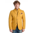 Gelbe Wolljacke für Herren