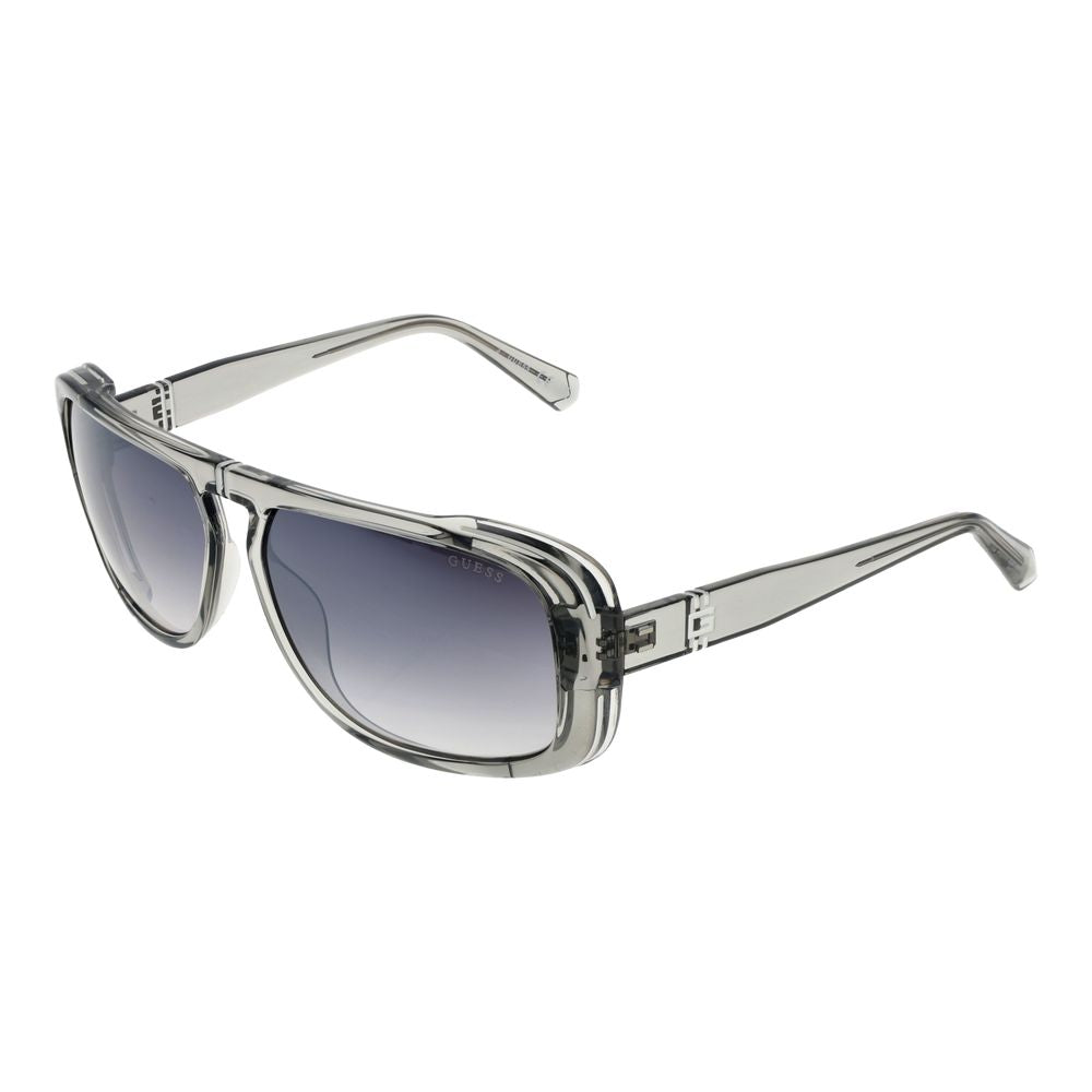 Graue Sonnenbrille aus Kunststoff