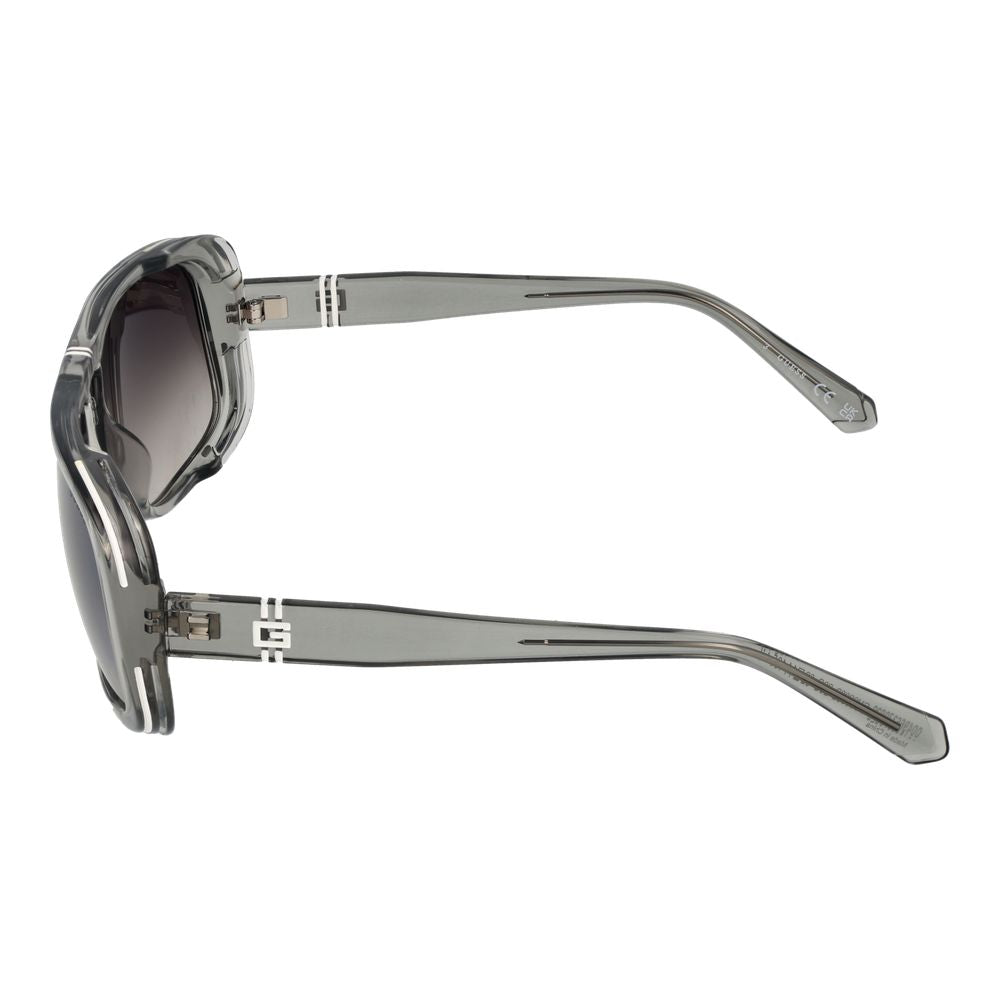 Graue Sonnenbrille aus Kunststoff