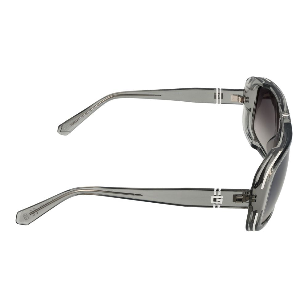Graue Sonnenbrille aus Kunststoff