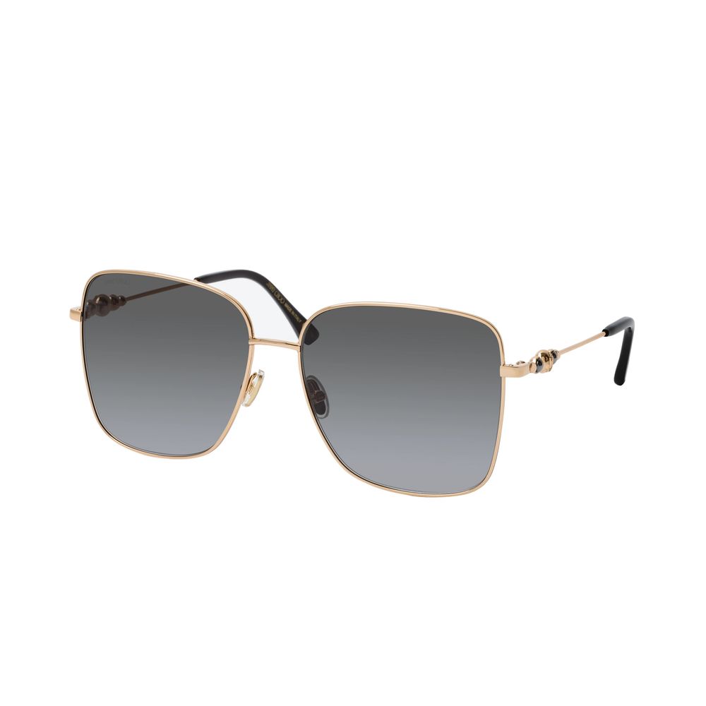 Goldfarbene Sonnenbrille mit Metallgestell