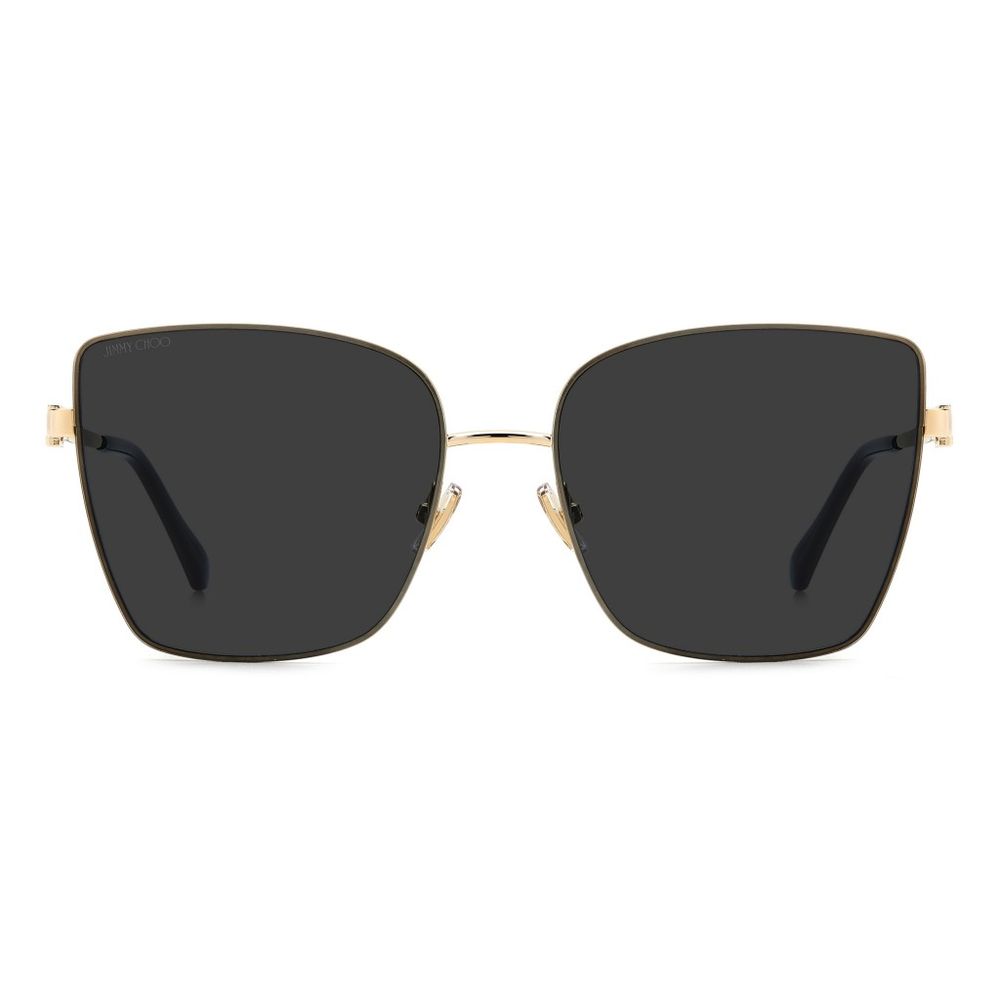Goldfarbene Sonnenbrille aus Metall