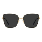 Goldfarbene Sonnenbrille aus Metall