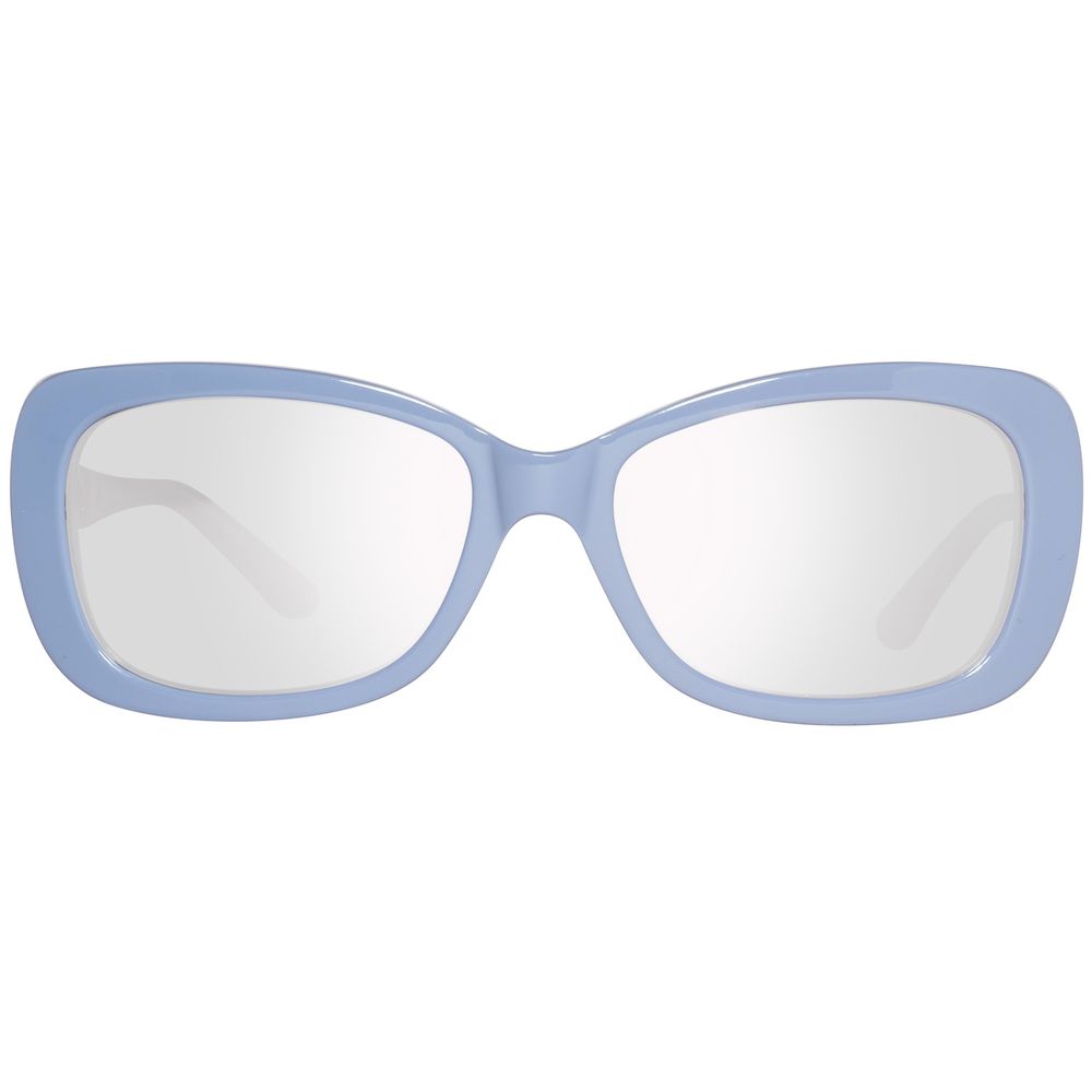 Blaue Kunststoff-Sonnenbrille