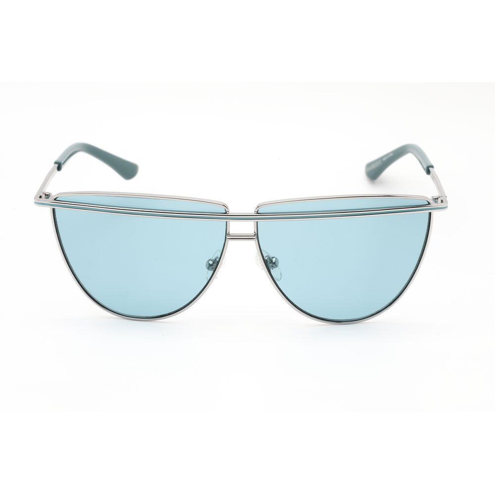Graue Sonnenbrille aus Metall
