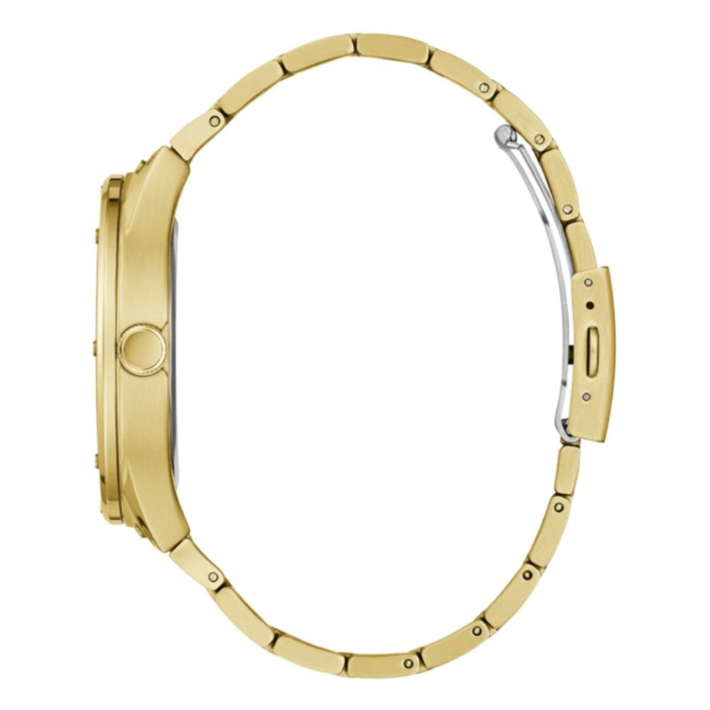 Goldene Edelstahl-Dresswatch