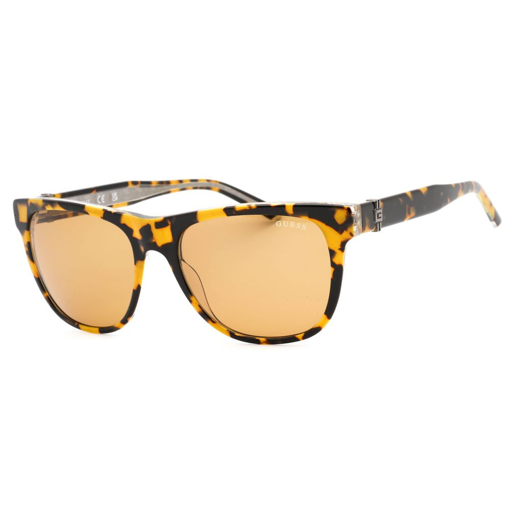 Braune Sonnenbrille aus Kunstharz