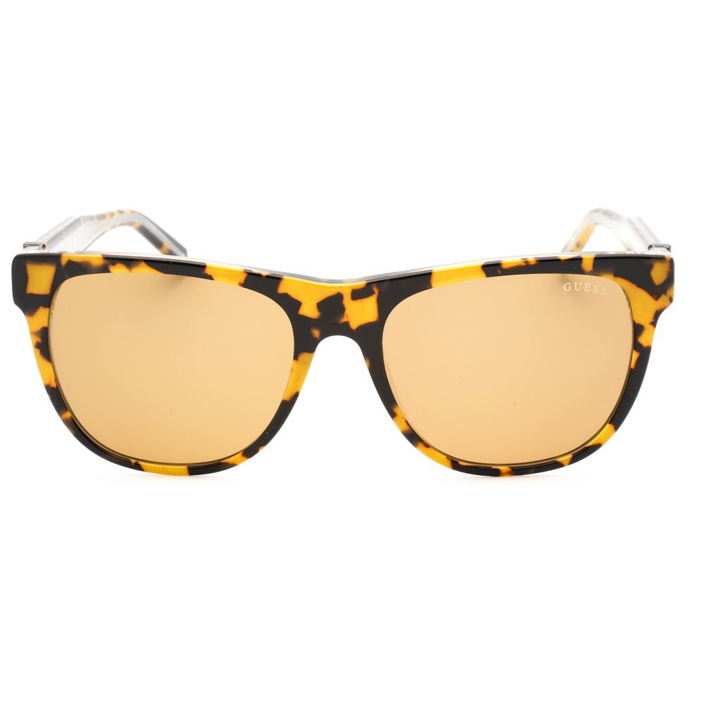 Braune Sonnenbrille aus Kunstharz
