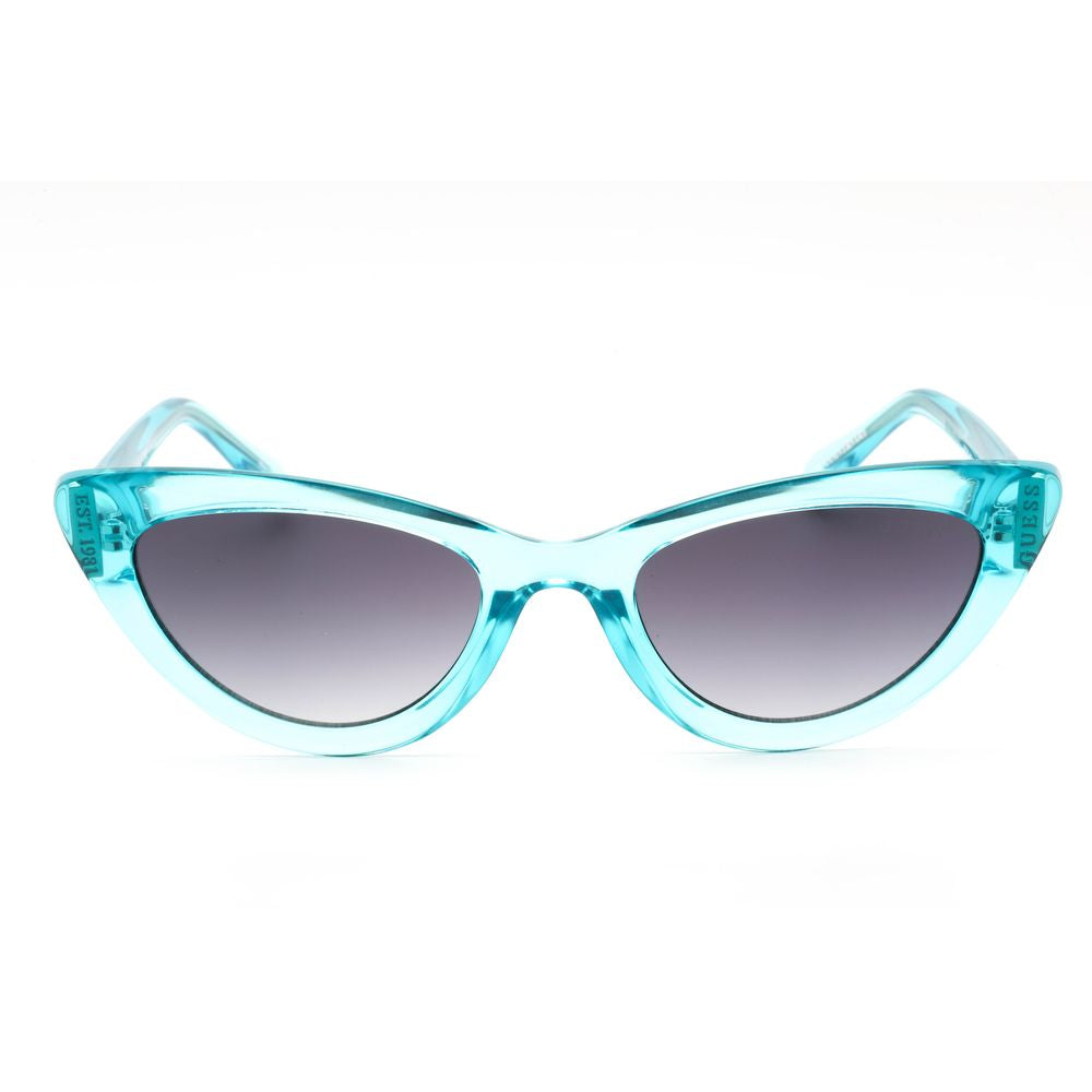 Sonnenbrille aus blauem Harz
