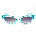 Sonnenbrille aus blauem Harz