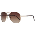 Goldfarbene Sonnenbrille aus Metall