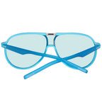 Sonnenbrille aus blauem Azetat