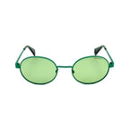 Bicolor Metal Sunglasses