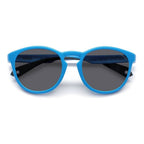 Sonnenbrille aus blauem Harz
