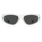 Transparent Plastic Sunglasses