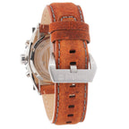 Orologio Sportivo in Pelle Marrone