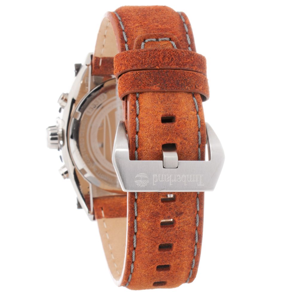 Orologio Sportivo in Pelle Marrone