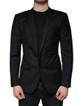 Black MARTINI Bee Einreihiger Blazer