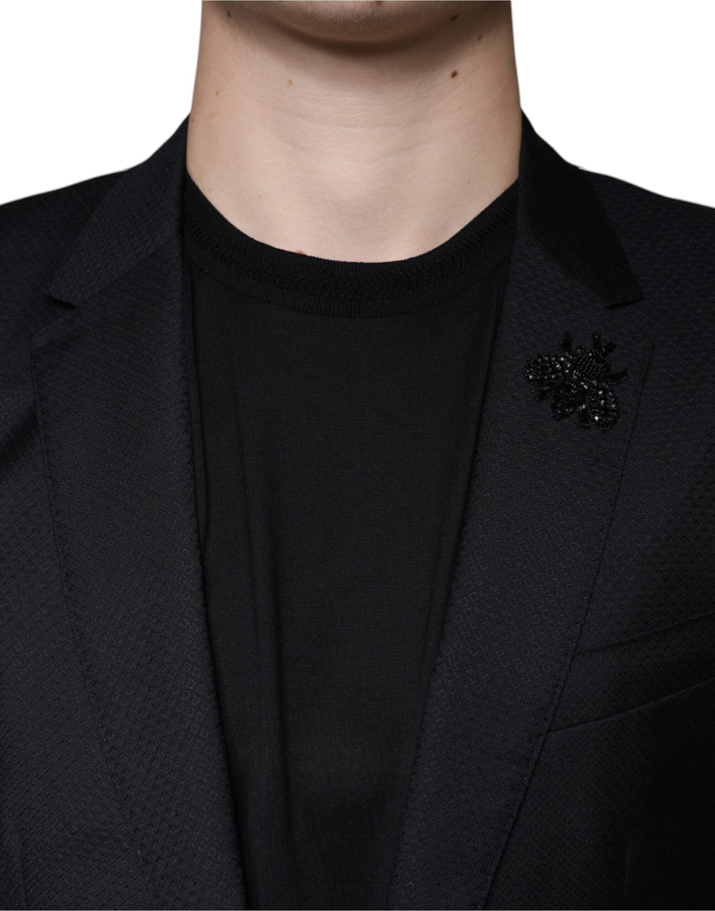 Black MARTINI Bee Einreihiger Blazer