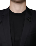 Black MARTINI Bee Einreihiger Blazer