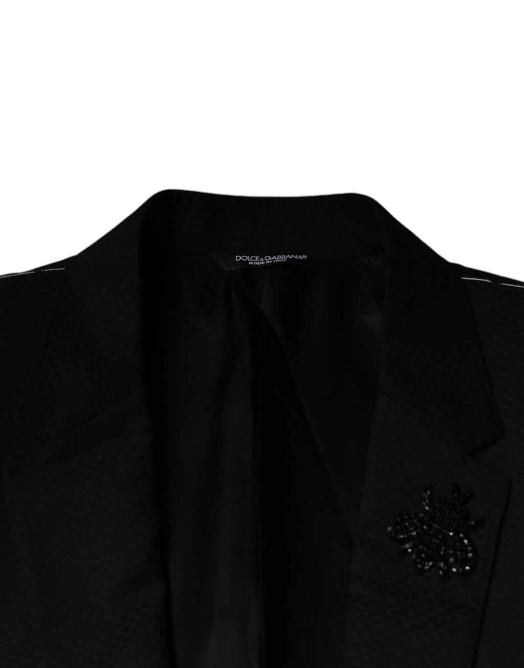 Black MARTINI Bee Einreihiger Blazer