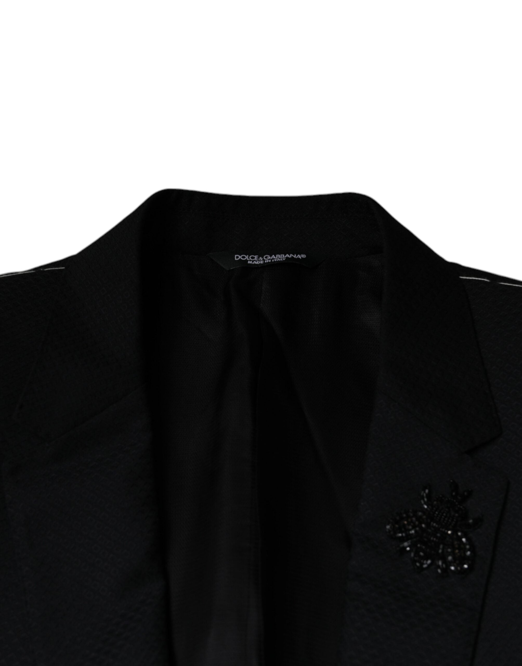 Black MARTINI Bee Einreihiger Blazer