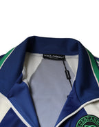 Multicolor Polyester Bomberjacke mit durchgehendem Reißverschluss