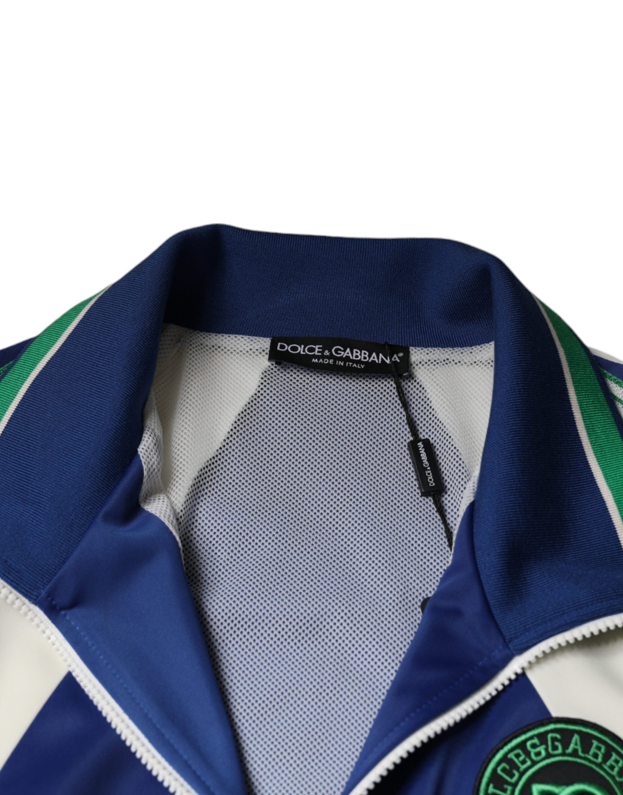 Multicolor Polyester Bomberjacke mit durchgehendem Reißverschluss