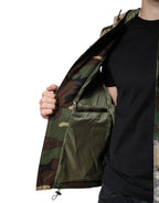 Bunte Patchwork Kapuzenwestenjacke