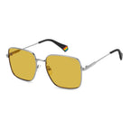 Gray Metal Sunglasses