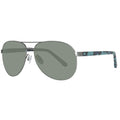 Sonnenbrille aus weißem Kunstharz