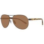 Graue Metallsonnenbrille