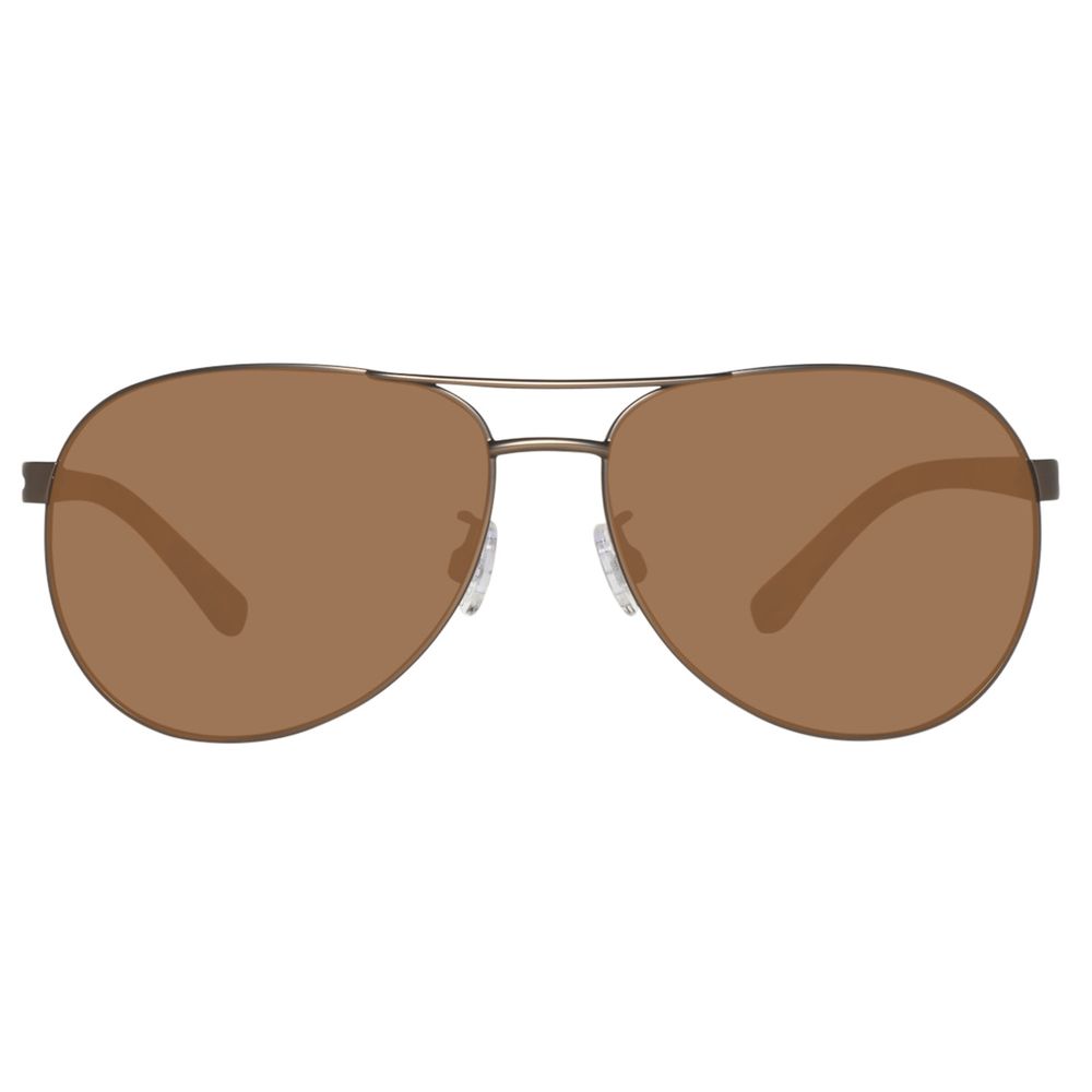 Graue Metallsonnenbrille