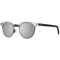 Sonnenbrille aus transparentem Metall