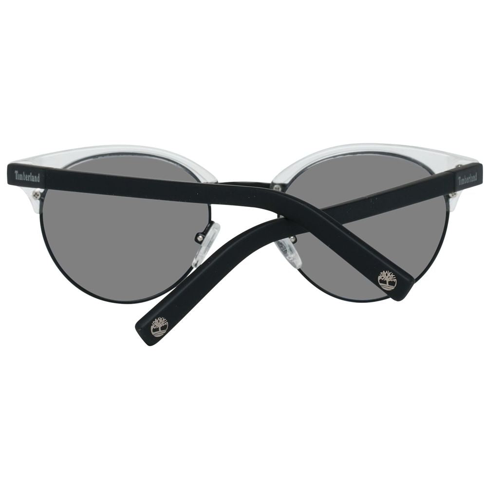 Sonnenbrille aus transparentem Metall