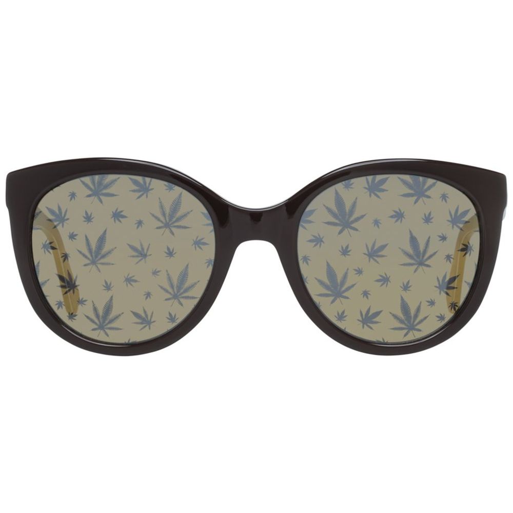 Braune Sonnenbrille aus Azetat