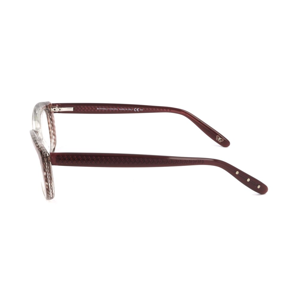 Burgunderrote Acetatbrille