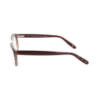 Burgunderrote Acetatbrille
