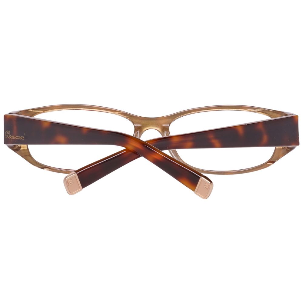 Braune Kunststoffbrille