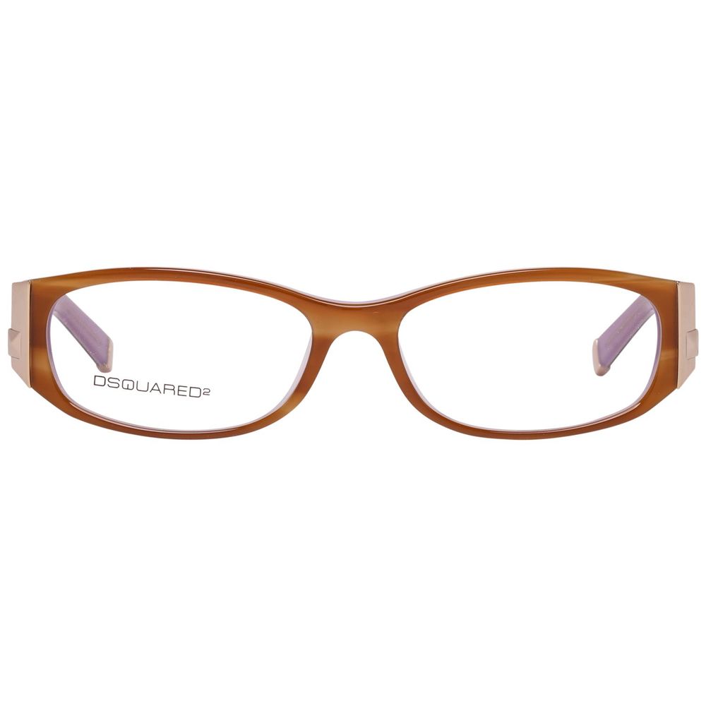 Braune Kunststoffbrille (Fassung)