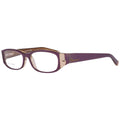 Lila Kunststoffbrille