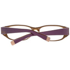 Lila Kunststoffbrille