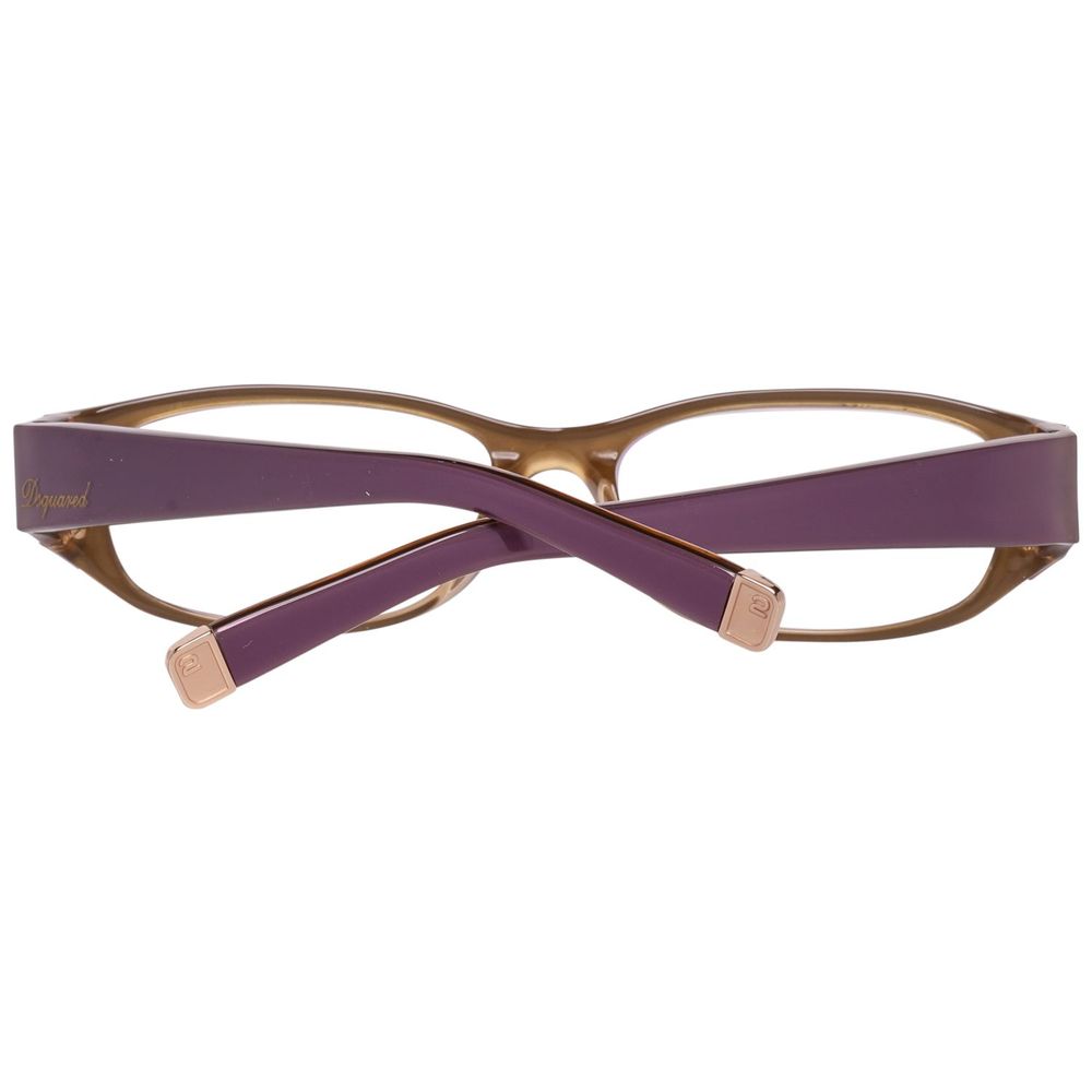 Lila Kunststoffbrille