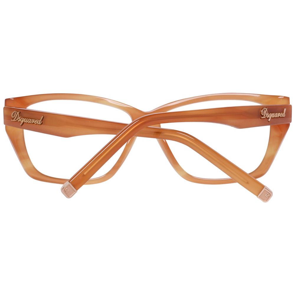 Braune Kunststoffbrille (Fassung)