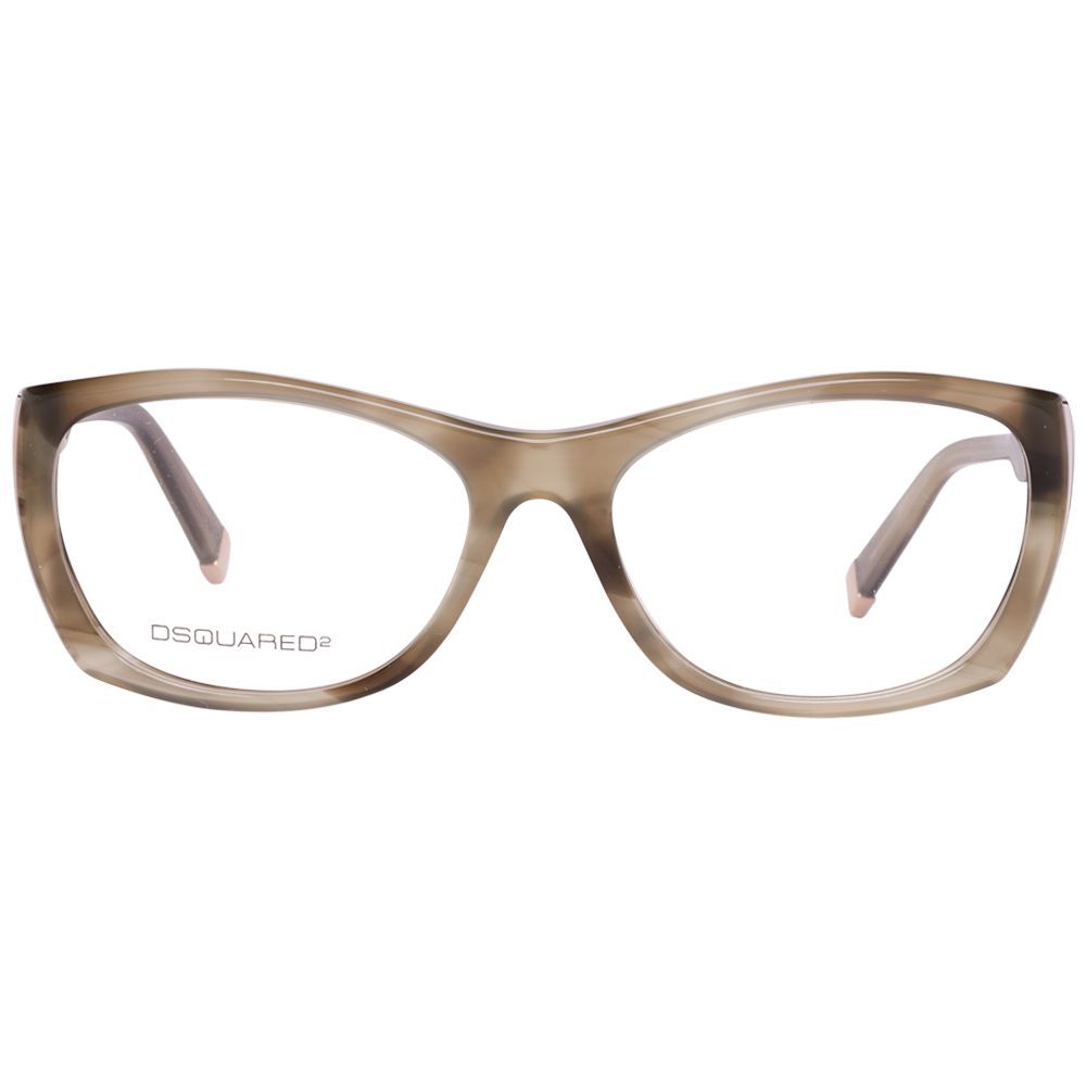 Braune Kunststoffbrille