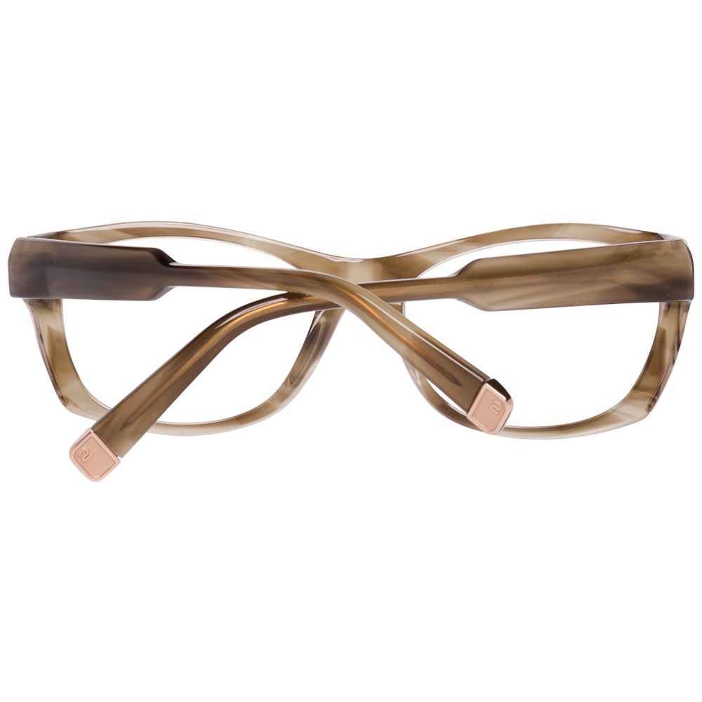 Braune Kunststoffbrille